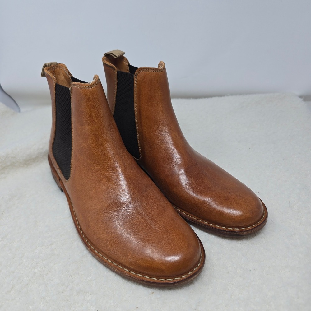 NEW Astorflex Bitflex Chelsea Boots Mens 42 Brown Leather Made in Italy